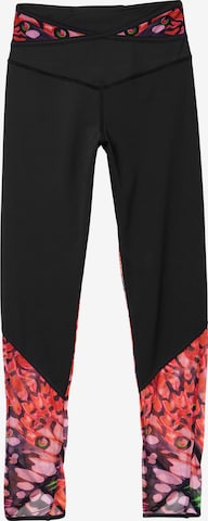 Desigual Skinny Leggings in Zwart: voorkant