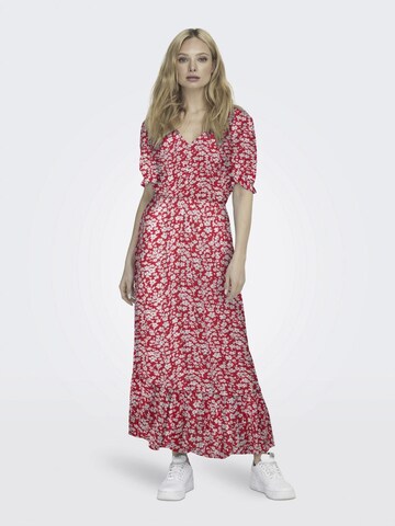 ONLY Shirt Dress 'CHIANTI' in Red: front