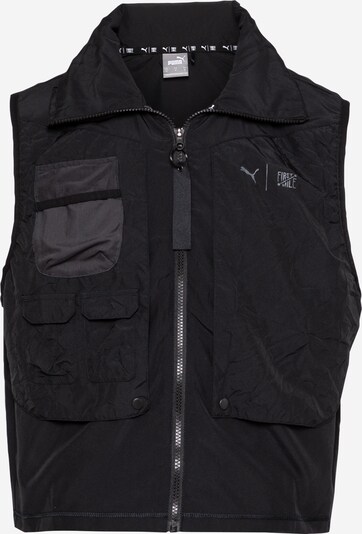 PUMA Sport-Weste 'TRAIN FIRST MILE UTILITY VEST' in schwarz, Produktansicht