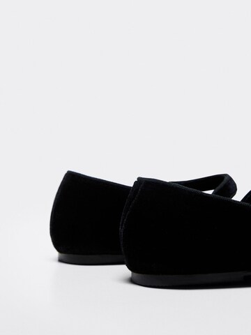 MANGO KIDS Ballet Flats 'ELVIRAN' in Black