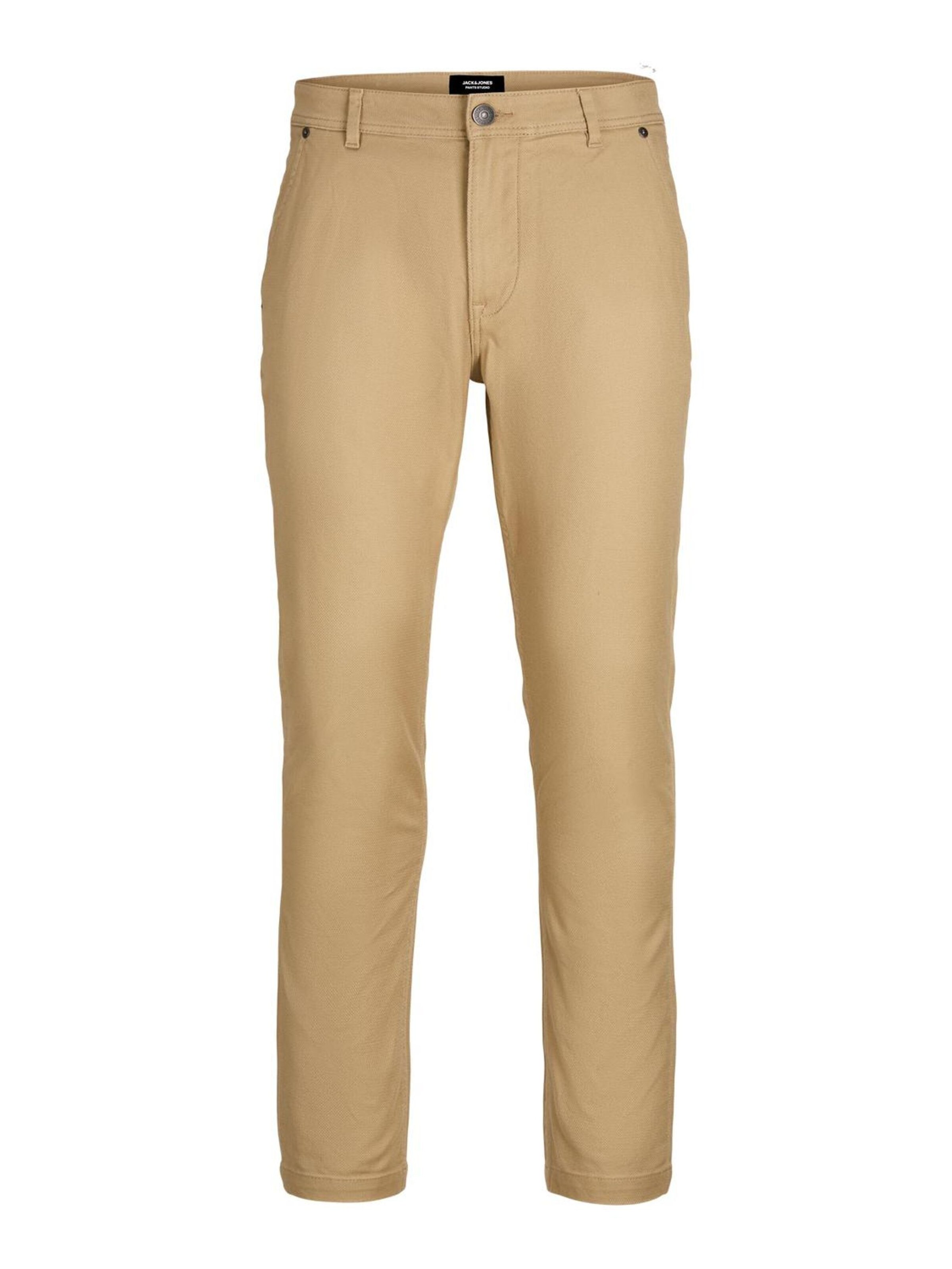 JACK & JONES Regular Chino in Bruin: voorkant