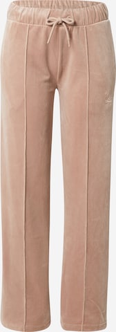 Loosefit Pantalon Karl Kani en marron : devant