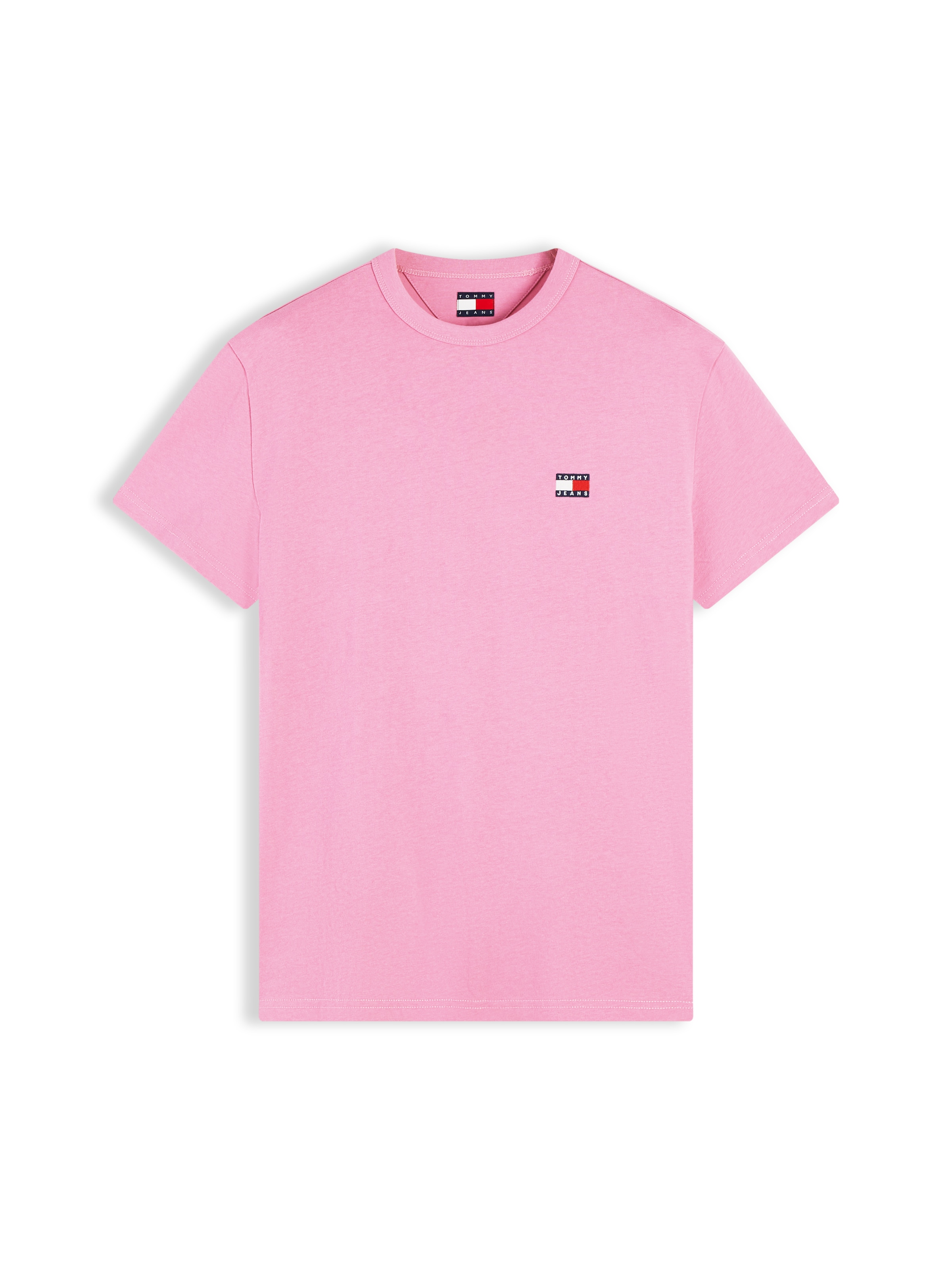 rozā Tommy Jeans T-Krekls: no priekšpuses