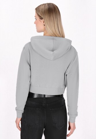 myMo ROCKS Sweat jacket 'Comfy' in Grey