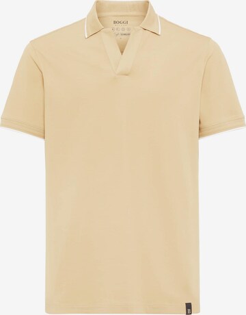 T-Shirt Boggi Milano en beige : devant