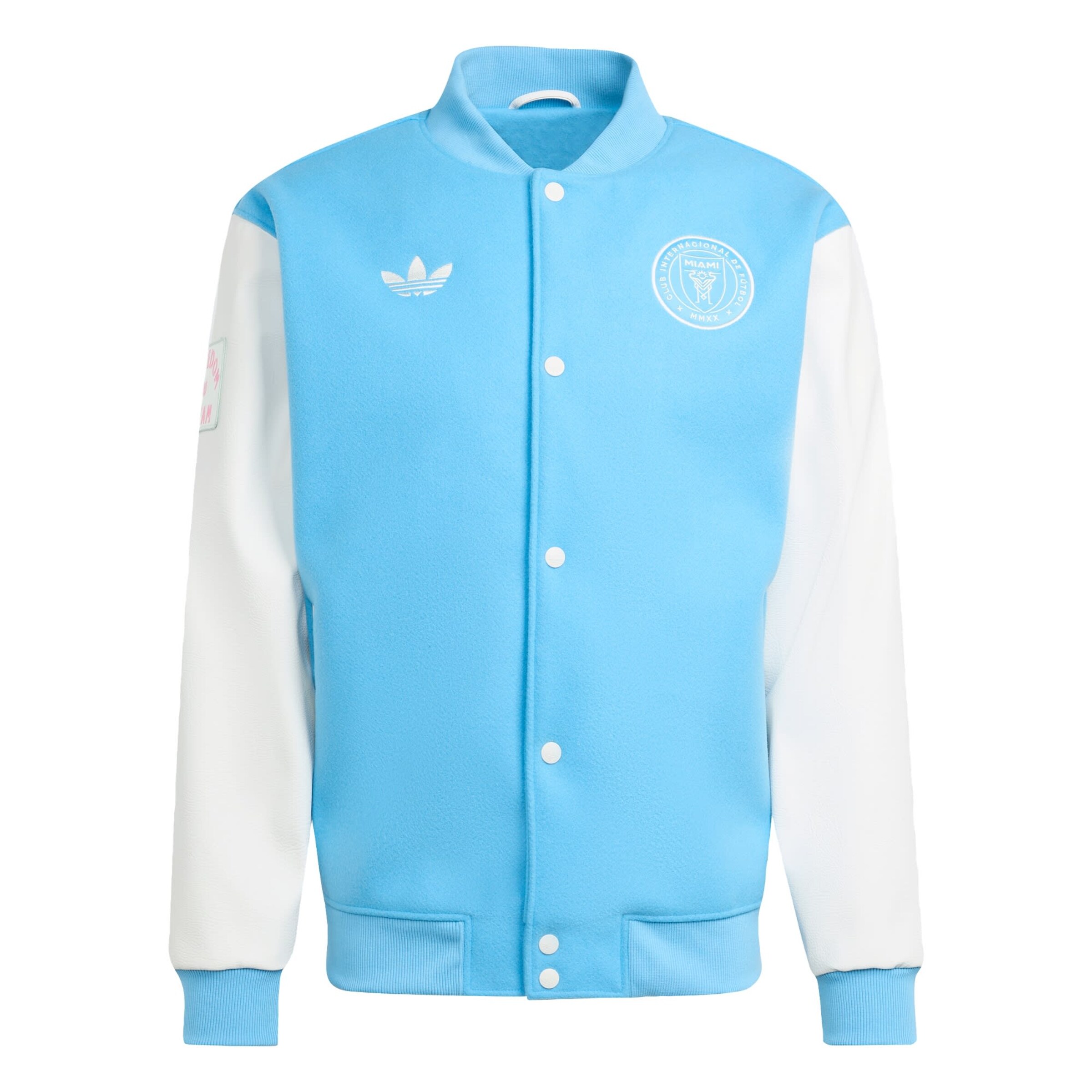 ADIDAS ORIGINALS - Chaqueta de entretiempo 'Inter Miami CF' en azul: frente