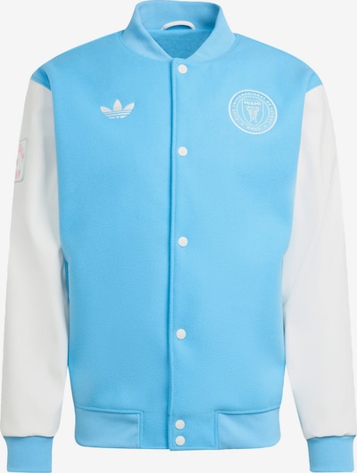 ADIDAS ORIGINALS Gornji dio trenirke 'Inter Miami CF' u nebesko plava / roza / bijela, Pregled proizvoda