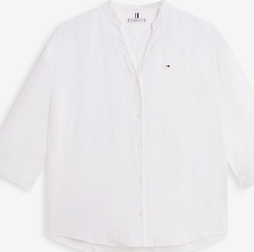 Chemisier TOMMY HILFIGER en blanc : devant