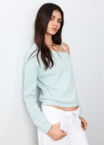 MANGO TEEN Pullover 'Sirena' in Grün: Vorderseite