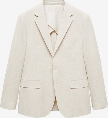 MANGO MAN Regular fit Suit Jacket 'Parma' in Beige: front