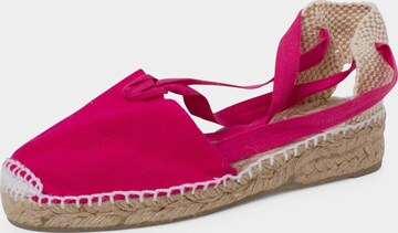 Sandales Pisamonas en rose : devant