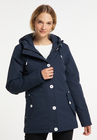 DreiMaster Maritim Winter jacket in Blue: front