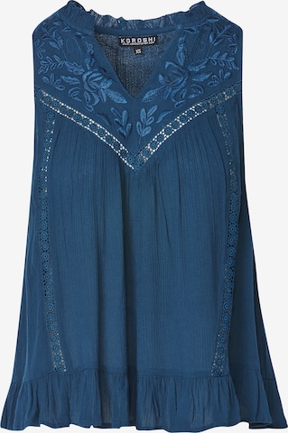KOROSHIBluza - plava boja: prednji dio