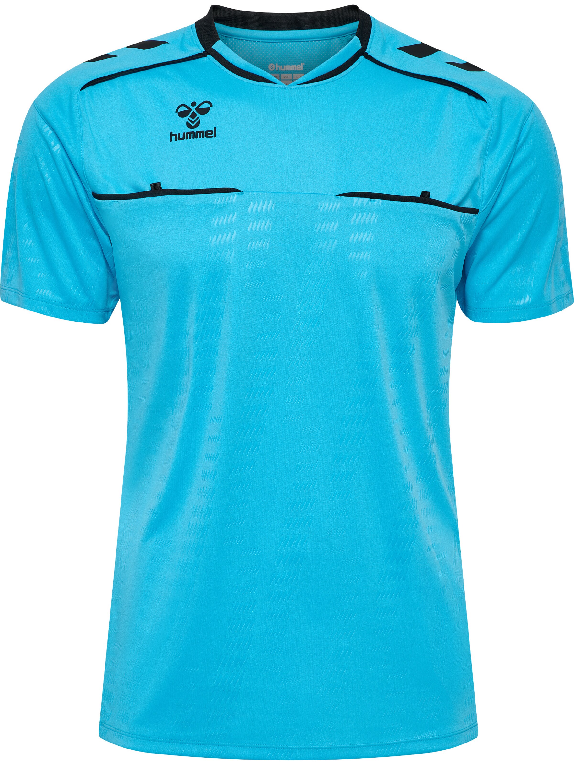 T-Shirt fonctionnel Hummel en bleu : devant