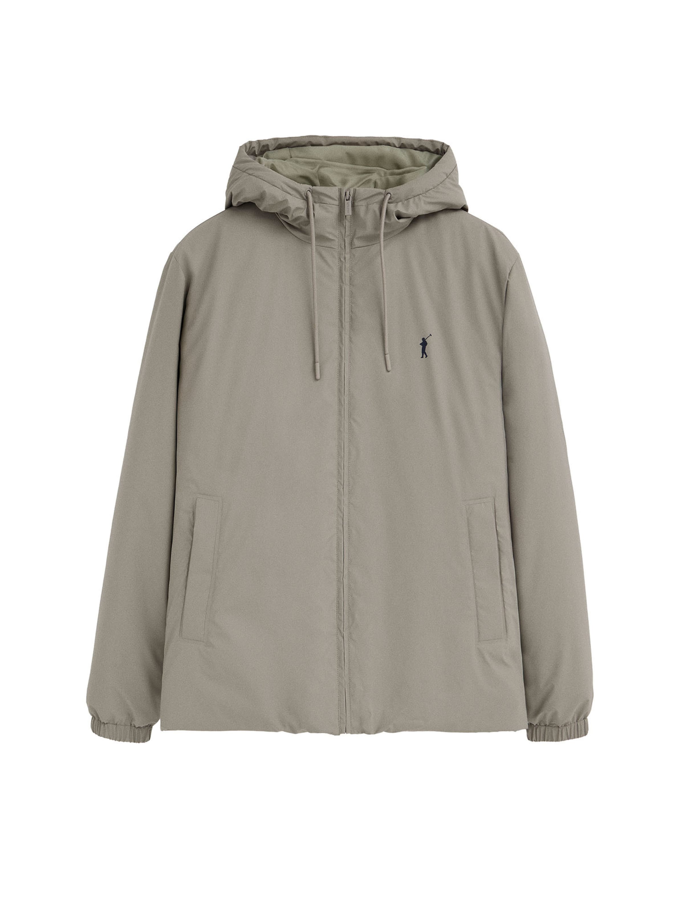 Polo Club Outdoorjacke 'Dorsey' in stone, Produktansicht