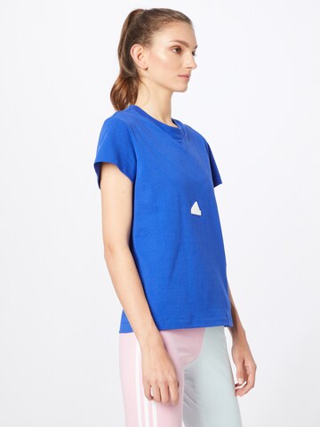 ADIDAS SPORTSWEAR Funktionsbluse 'Classic' i blå: forside