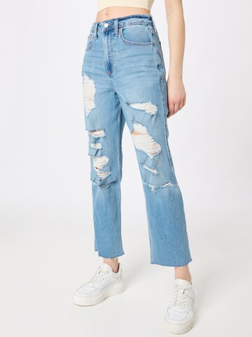 HOLLISTER Regular Jeans in Blauw: voorkant