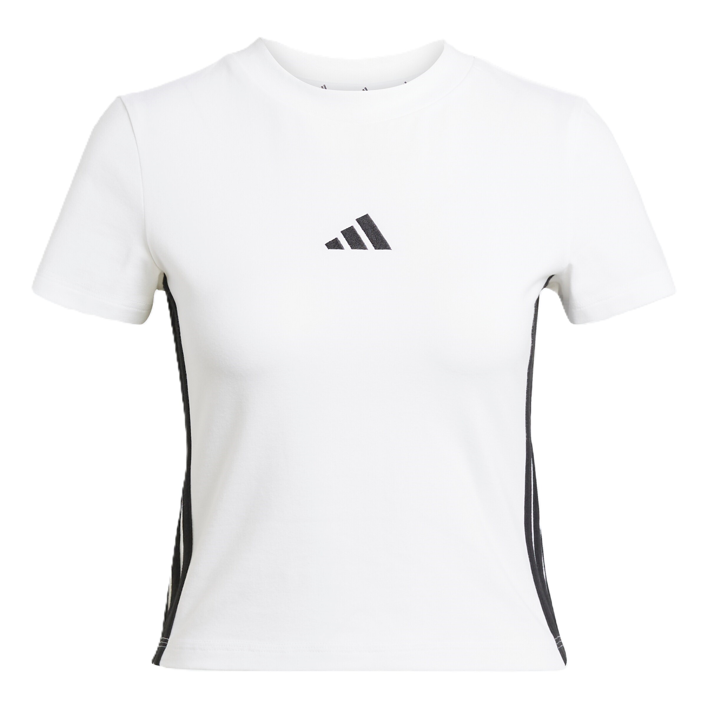 ADIDAS SPORTSWEAR Тениска 'Essentials' в бяло: отпред