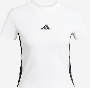 ADIDAS SPORTSWEAR Тениска 'Essentials' в бяло: отпред