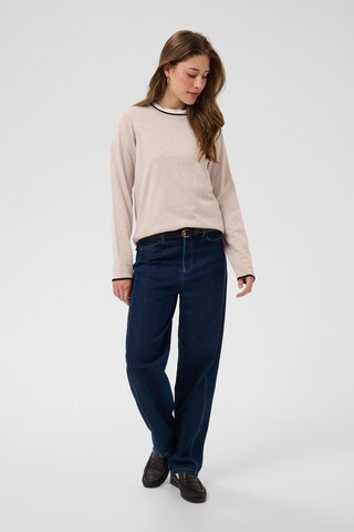 SAINT TROPEZ Trui 'Mila' in Beige