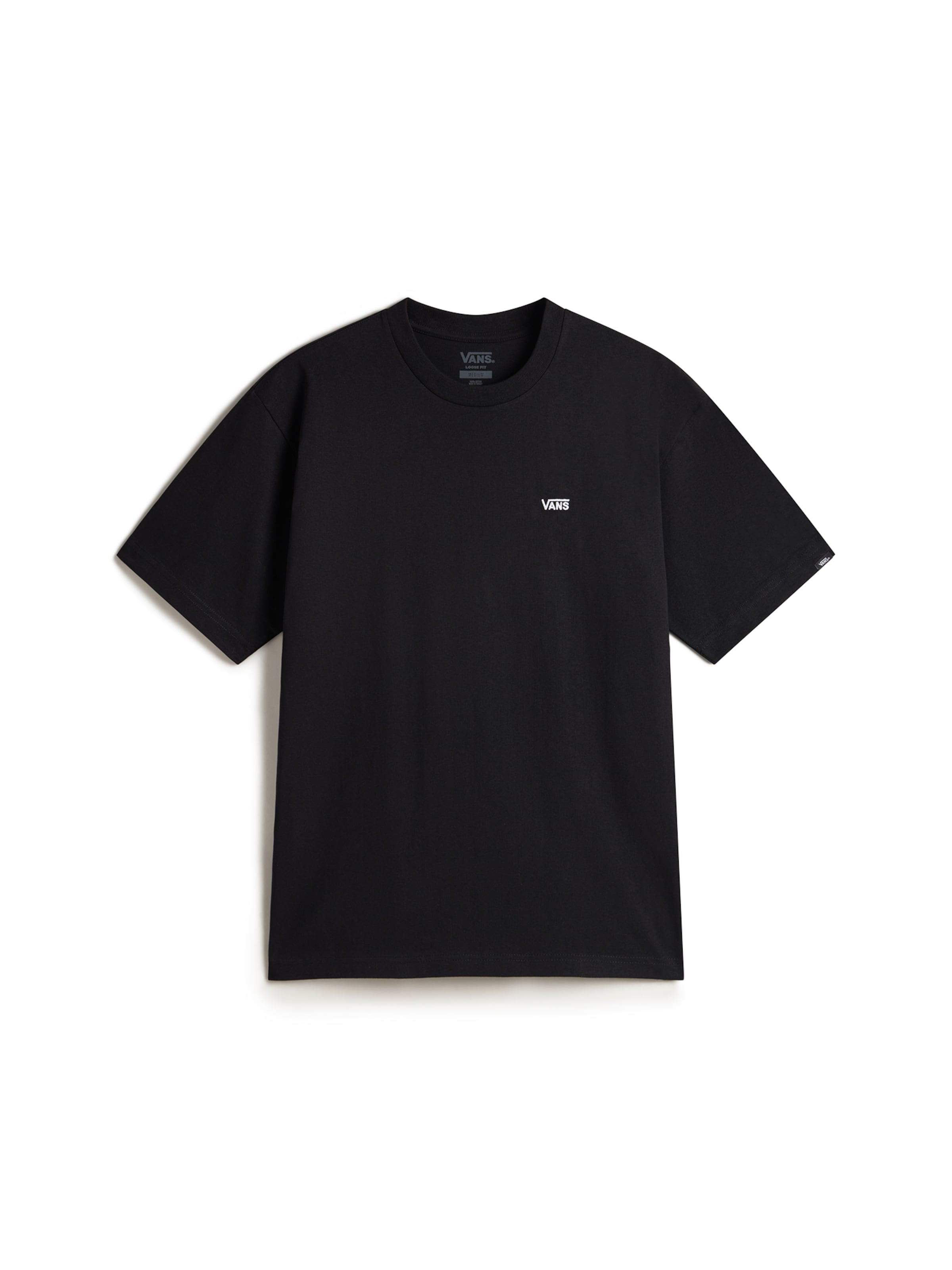 VANS - Camiseta en negro: frente