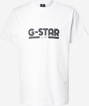 G-STAR Футболка в Белый: спереди