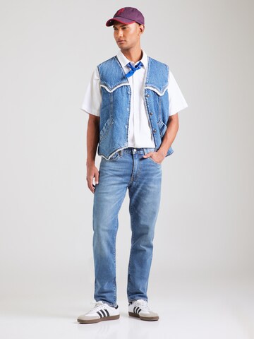 LEVI'S ®Prsluk 'Western Denim Sherpa Vest' - plava boja