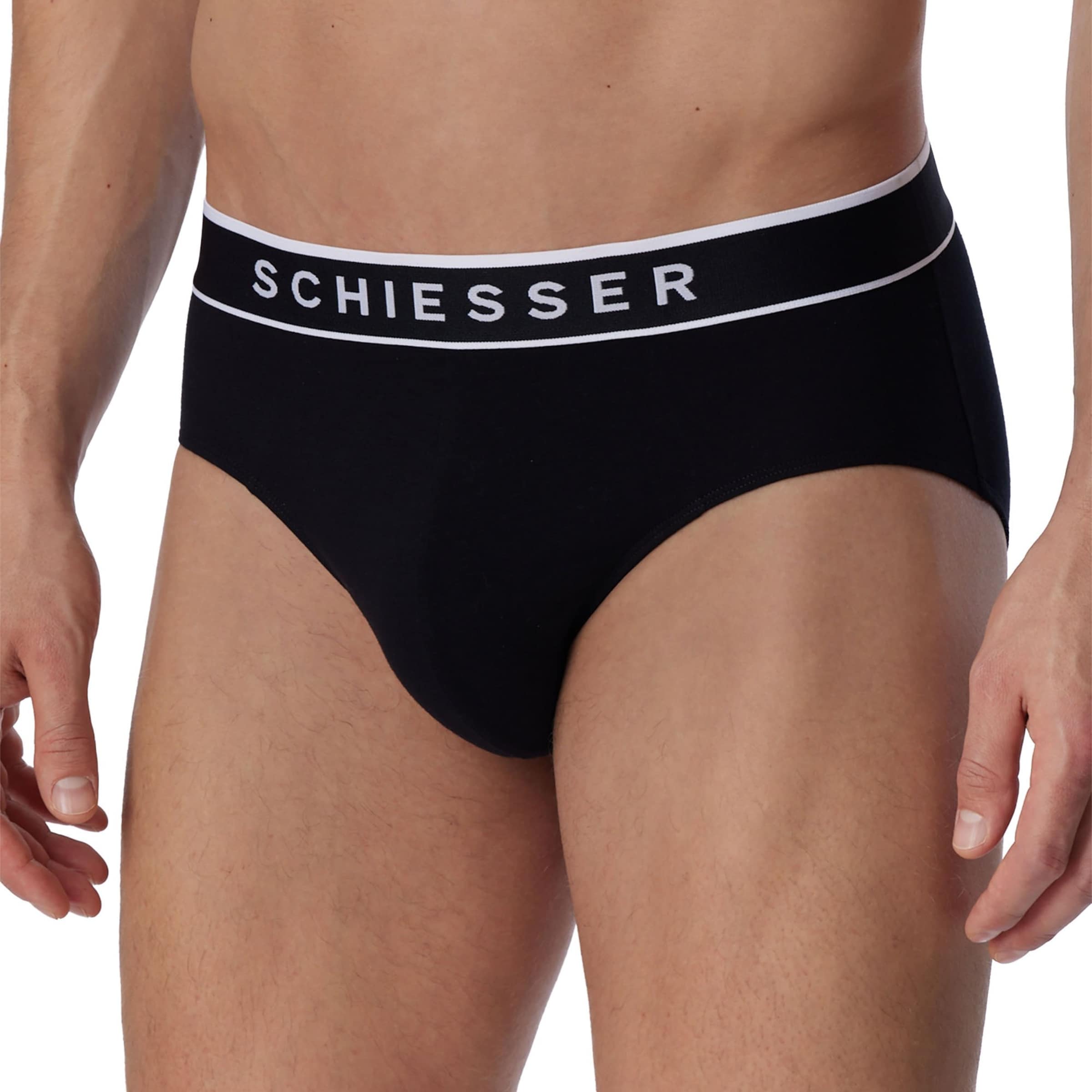 Slip di SCHIESSER in nero