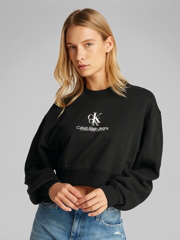 Calvin Klein Jeans Tréning póló - fekete: elől
