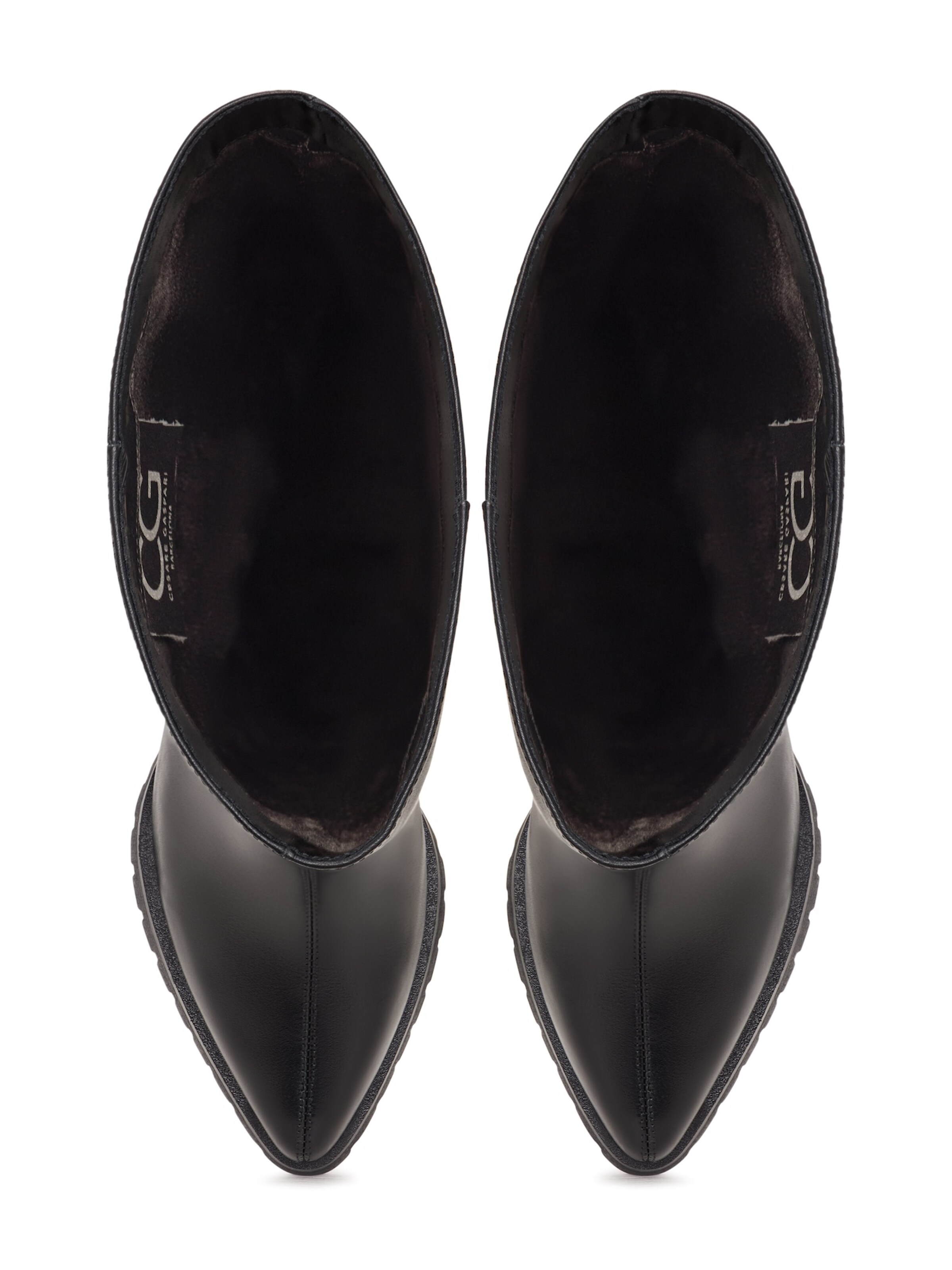 Bottes CESARE GASPARI en noir