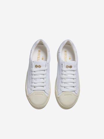 Hide&Jack Platform trainers 'Essence Cup' in White