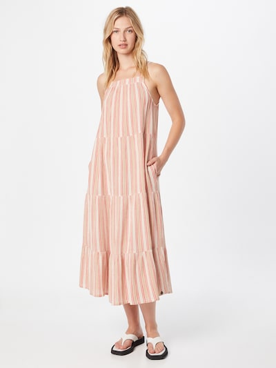 Rochie de vară Superdry pe bej / roz pitaya / rosé, Vizualizare model