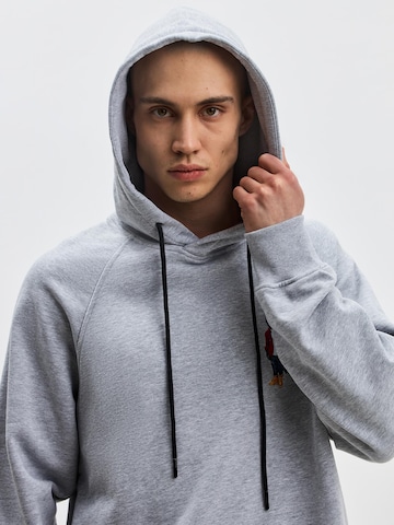 Sweat-shirt 'Country Cat' Cat e Lolette en gris