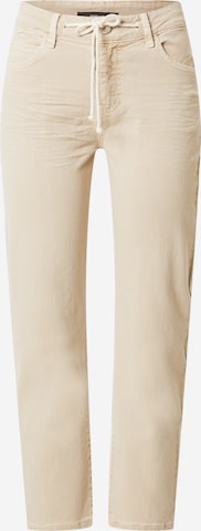 OPUS Regular Trousers 'Louis' in Beige: front