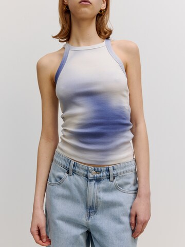EDITED - Top 'Orelia' en azul: frente