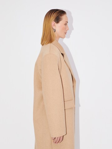 LeGer Premium Between-Seasons Coat 'Dajana' in Beige