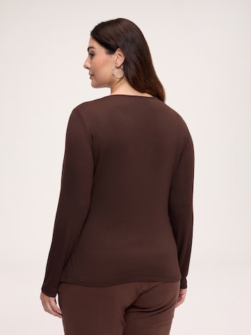 Fiorella Rubino - Camiseta en marrón