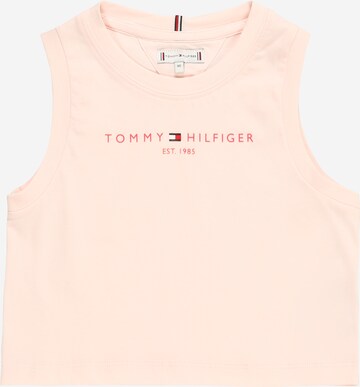 TOMMY HILFIGER - Top 'Essential' em rosa: frente