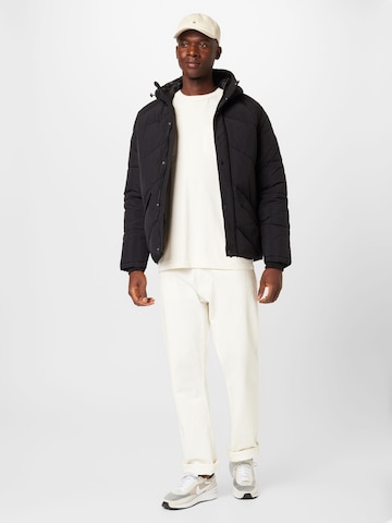 BURTON MENSWEAR LONDON Winterjas in Zwart