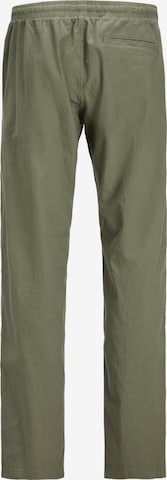JACK & JONES regular Παντελόνι πλισέ 'Kana Summer' σε πράσινο