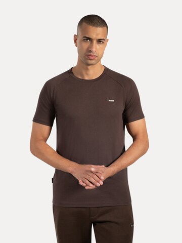 Smilodox Shirt 'Thilo' in Brown: front