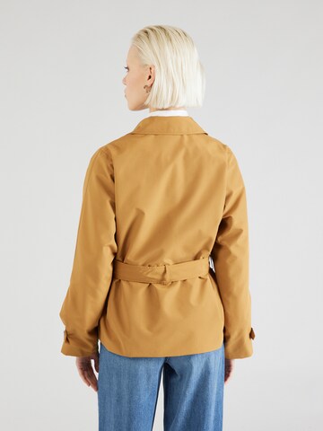 VERO MODA Between-Seasons Coat 'Zoa' in Brown