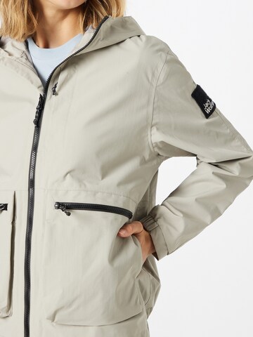 JACK WOLFSKIN Outdoor Jacket 'Rebel' in Grey