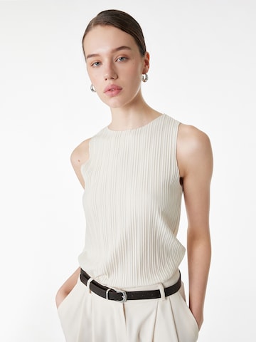 Koton Blouse in Beige: voorkant