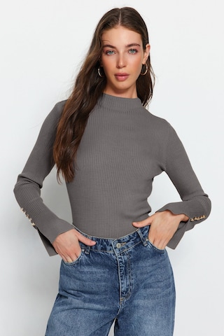 Trendyol Pullover in Grau: Vorderseite