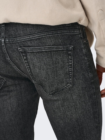 Only & Sons Slimfit Jeans 'Loom' in Schwarz