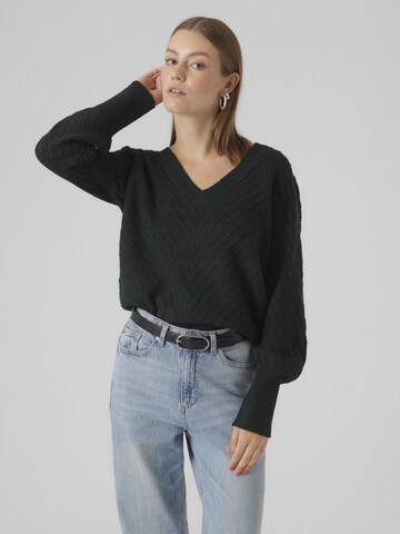VERO MODA Trui in Groen: voorkant