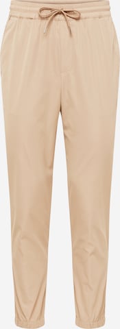 Tapered Pantaloni 'Damon' di ABOUT YOU in beige: frontale