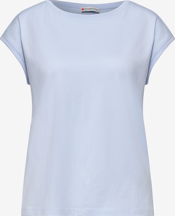 STREET ONE T-Shirt in Blau: Vorderseite