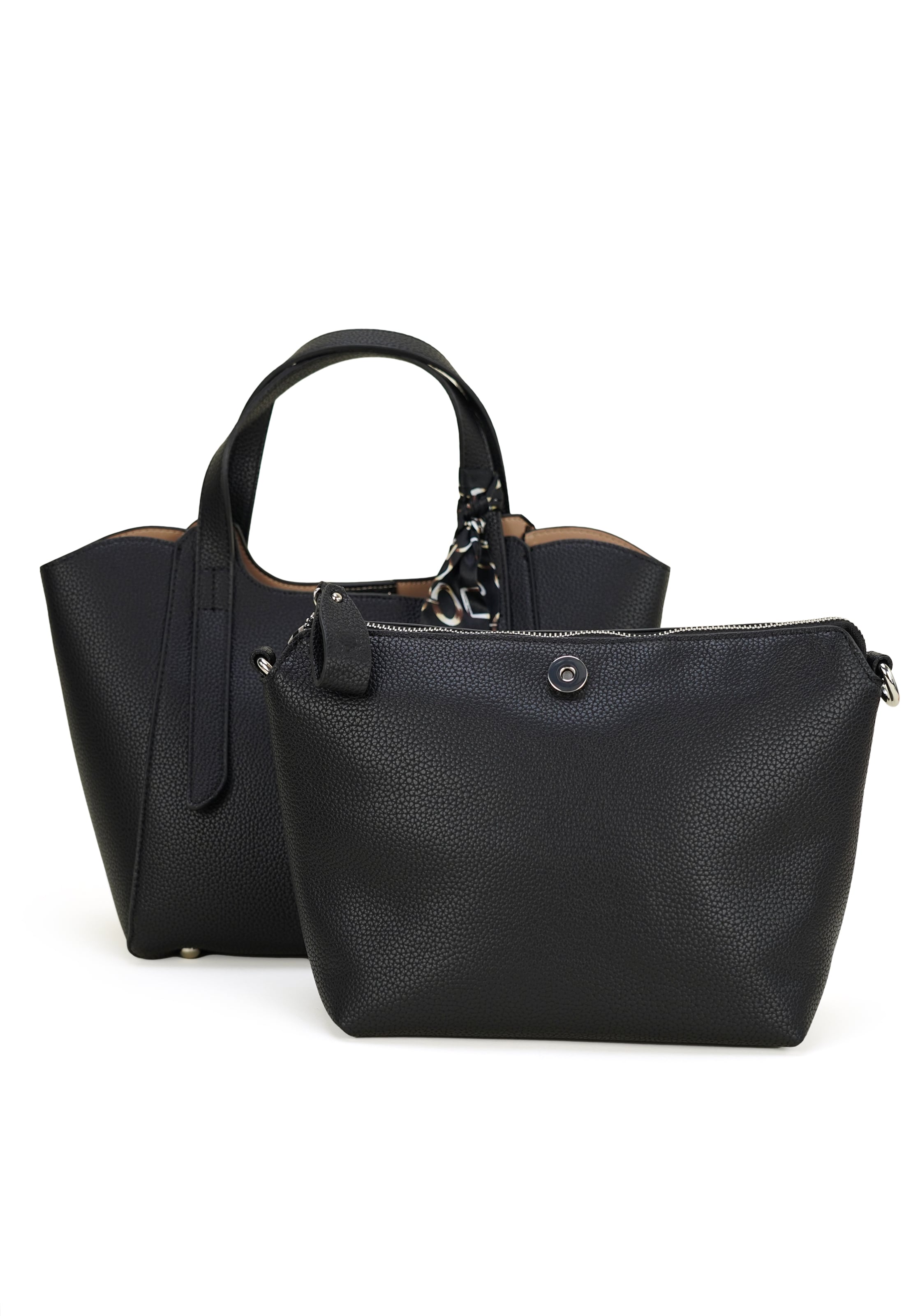 HARPA Handtasche in Schwarz: Vorderseite